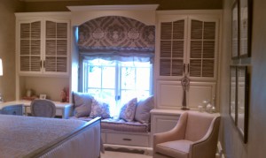 Working Blackout Roman Shade With Working Sheer Roman Behind