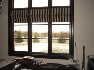 Flat Roman Shades